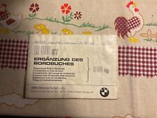 BMW R80 ST  libretto uso e manutenzione .Italiano.