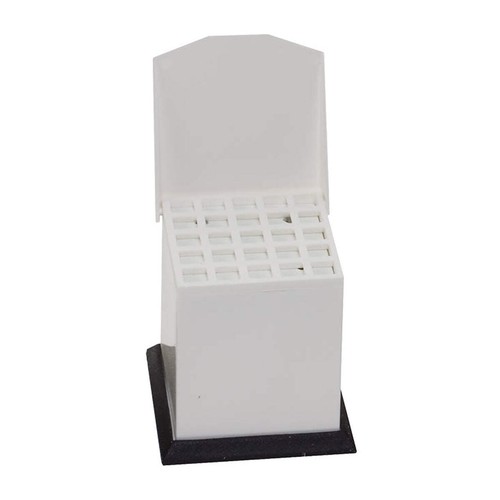 Dispenser pellet bianco