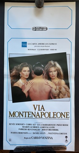 Via montenapoleone locandina - via,