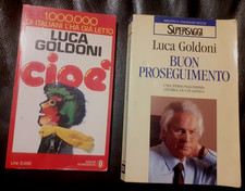 2 LIBRI LUCA GOLDONI: BUON PROSEGUIMENTO - SUPERSAGGI, CIOE' - MONDADORI  (AO03)
