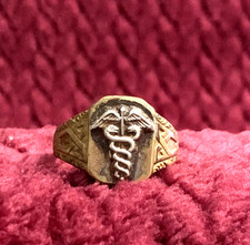Anello vintage BRONZO US ARMY