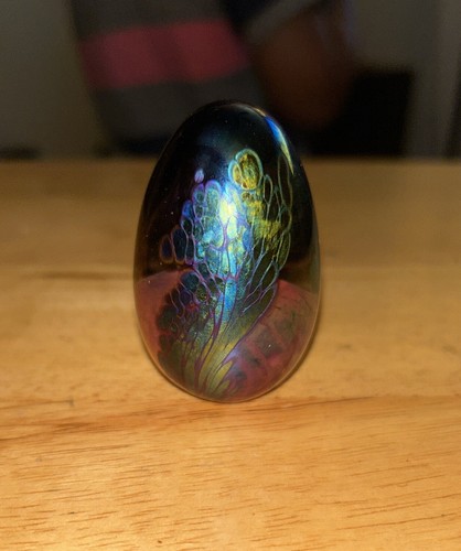 Vtg glass egg - vtg,