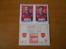 figurina CALCIO MERLIN 99-REGGIANA-CAPPELLACCI-D'ALOISIO n.534