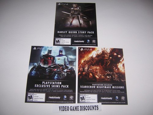 Codici dlc per batman - batman, arkham