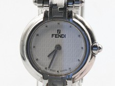 Orologio FENDI 750L Donna Quarzo Acciaio Inox Argento Swiss Made Buone...