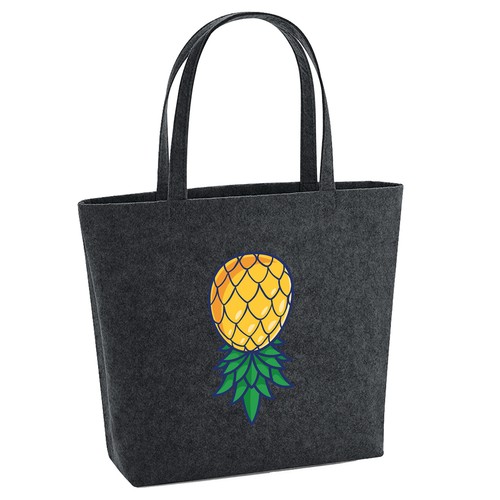 Shopper feltro ananas - , fumetto