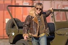 Giacca In Pelle Pesante Per Pilota Dell'Aviazione Reale Britannica XL