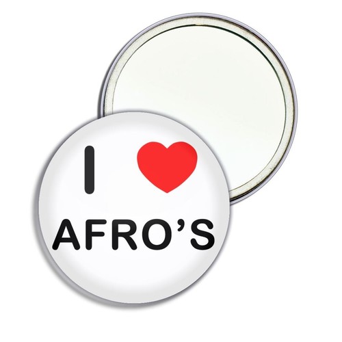 Afros love cuore specchio - love,