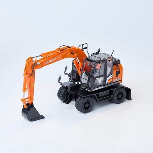 Escavatore gommato hitachi - gommato,