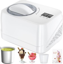 Compressor Ice Cream Maker, 1L