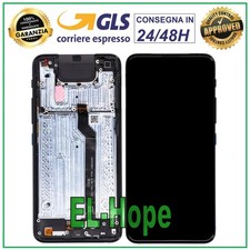 DISPLAY LCD FRAME PER ASUS ZENFONE 6 2019 ZS630KL ZA007RU i01WD TOUCH SCHERMO