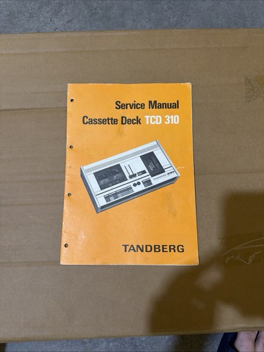 Tandberg tcd 310 - 310, deck