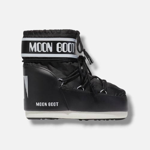 Moon boot unisex nero - moon, low