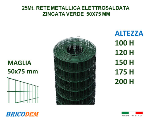 Rete per recinzione metallica - rete,