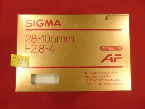 Confezione originale sigma - confezione,