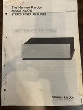 HARMAN KARDON HK870 870