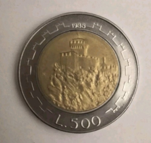 San marino 500 lire - -,