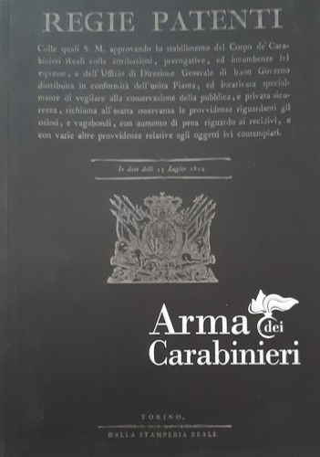 Libro arma dei - libro, carabinieri