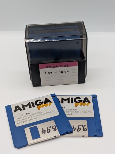 Amiga plus rivista dischetti - amiga,