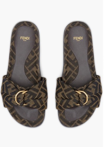 Sandalo slide fendi feel - fendi,