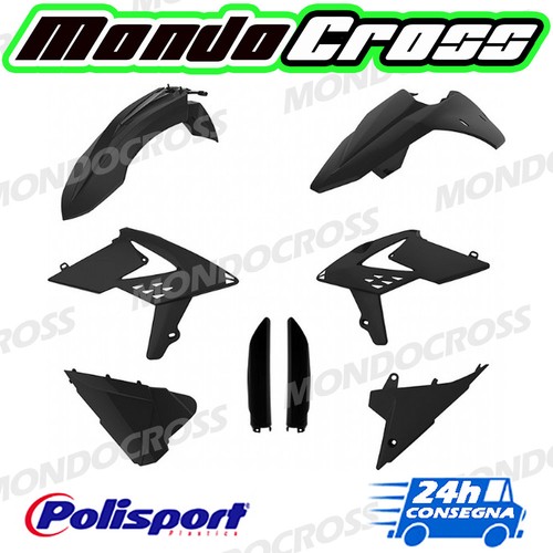 Kit plastiche polisport nero - plastiche,