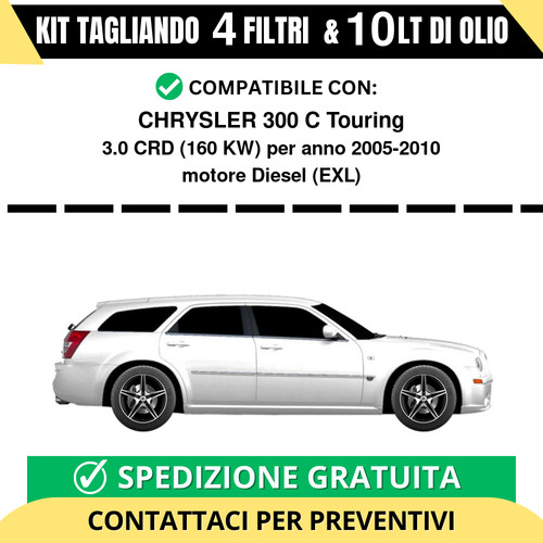 Tagliando per chrysler - tagliando, 300