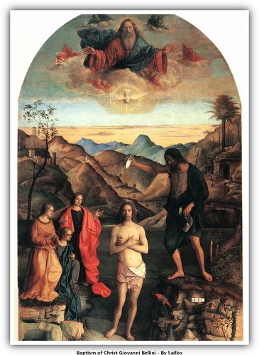 Battesimo cristo giovanni - battesimo, di