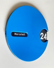 Calendario Perpetuo 1970 Space Age as kartell artemide danese timor alessi vitra