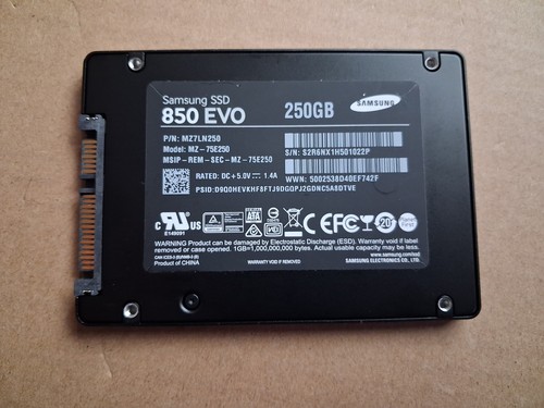 Ssd samsung 850 evo 250 - samsung,