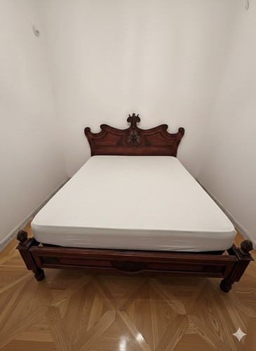 Letto matrimoniale antico - matrimoniale,
