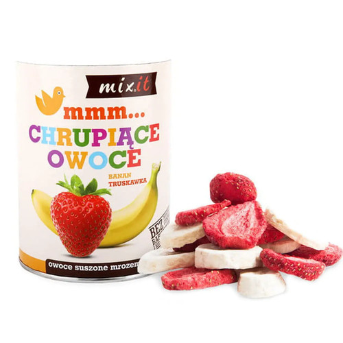 Frutta liofilizzata croccante