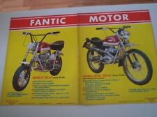 advertising Pubblicità 1971 MOTO FANTIC DIABLO 50/CABALLERO 100 CROSS STRADA