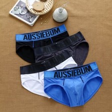 Slip/Intimo Uomo Stadium AussieBum Blu, Nero, Bianco, Navy