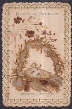 Holy card antique relic de