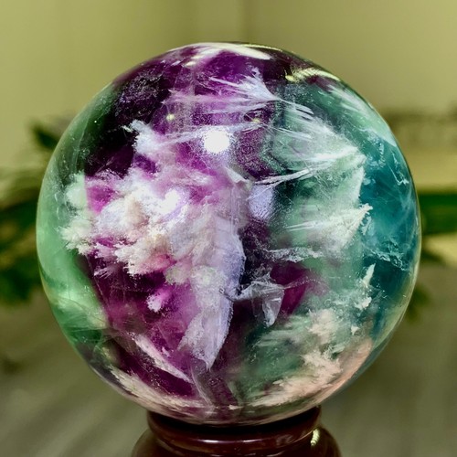 383g rara sfera cristallo - 383g,