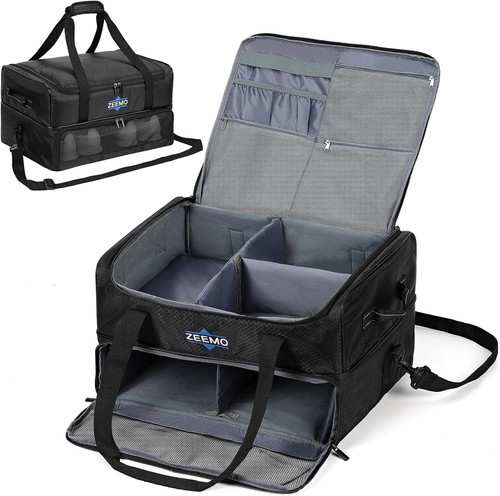 Golf trunk organizer - golf,