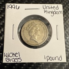 RARA moneta inglese da 1