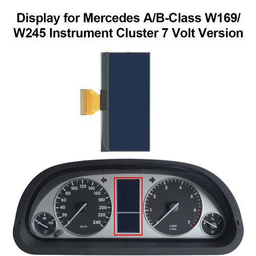 Display for mercedes class - display,