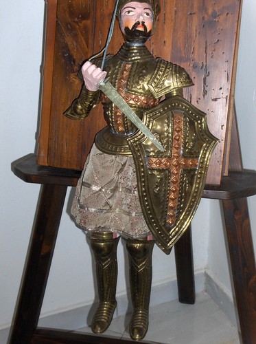 Grande maionetta antica - grande,
