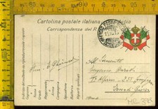 Prima Guerra Franchigia Posta Militare 22 Divisione x 5 ALpini ZdG mr 378