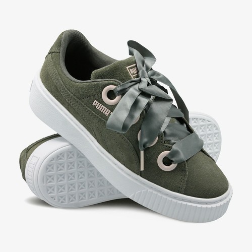 Puma platform kiss grigie - grigie, vera