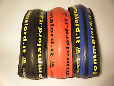 2 (COPPIA) COPERTONI-PNEUMATICI PER BICI PIEGHEVOLI 700x23C NERO; ROSSO; BLU