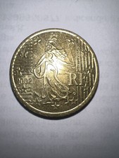 RARA moneta 50 centesimi 2002