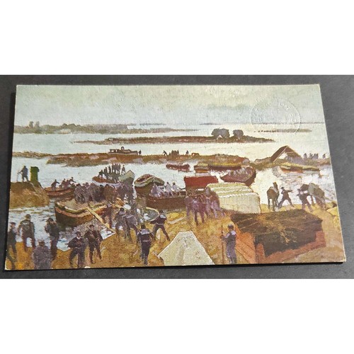Cartolina edizione croce - cartolina, rossa