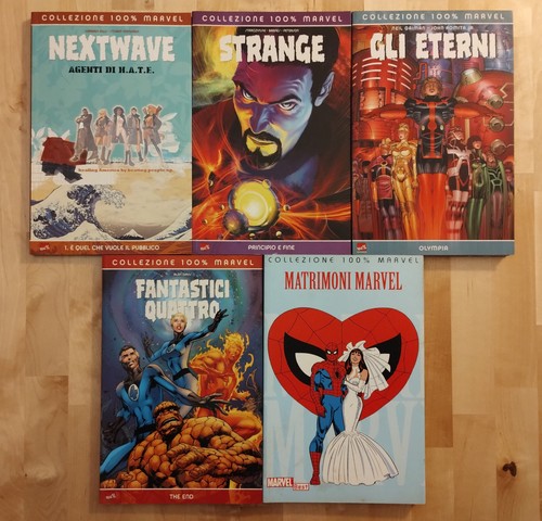 Lotto 100 marvel nextwave - 100%,