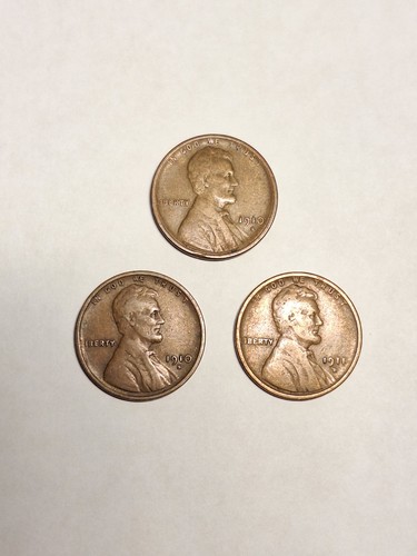 Set tre penny - tre, di