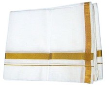 Uomo Dhoti Cotone 2 Metri