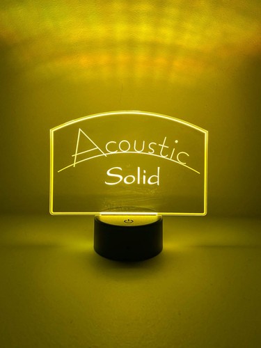 Acoustic solid ledlight logo - ledlight,