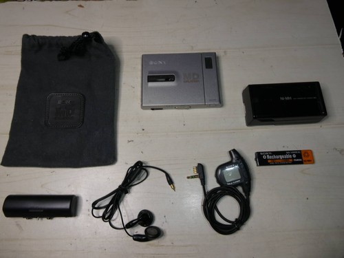 Lettore minidisc portatile - lettore,