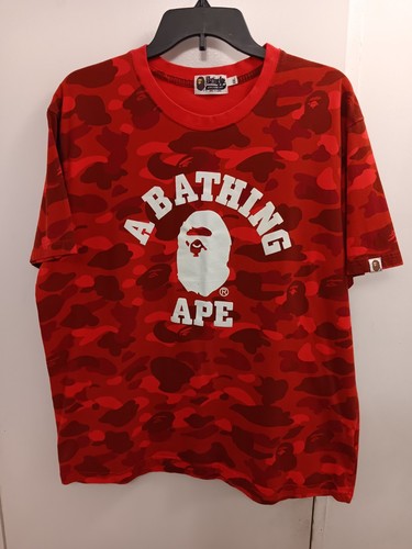 Shirt bape colore mimetico - t-shirt,